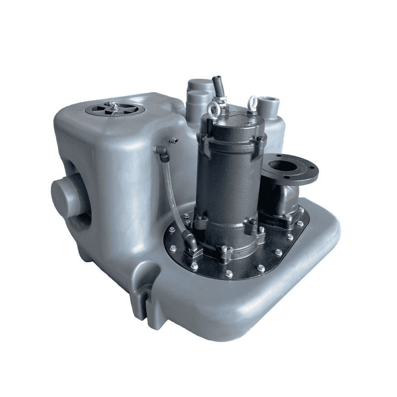 Fresh Look at Low Noise External Residential Buildings Sewage Lifting Station From